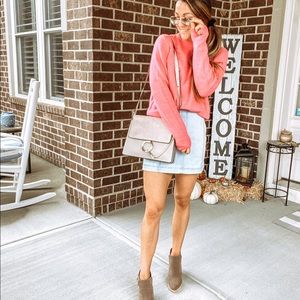 Express denim skirt. Worn once.